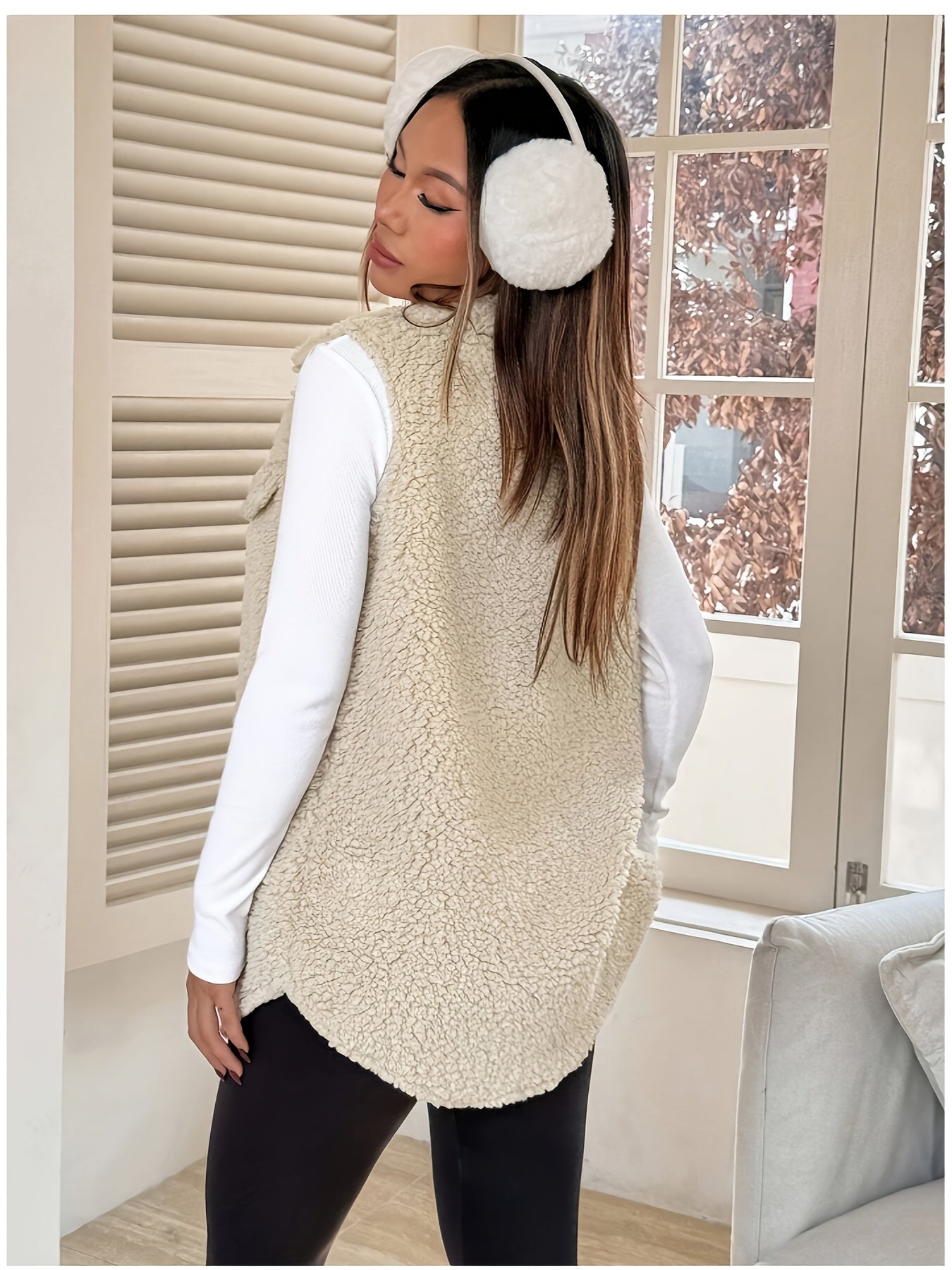 Wójcik™ | Elegancka wełniana kamizelka bez rękawów