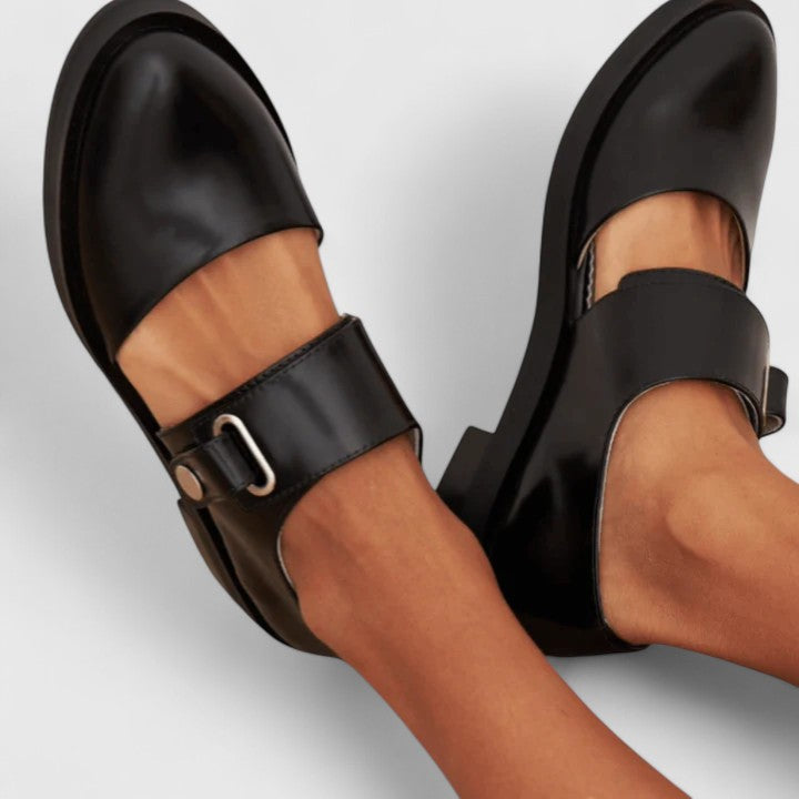 Wójcik™ | Eleganckie buty retro z klamrą