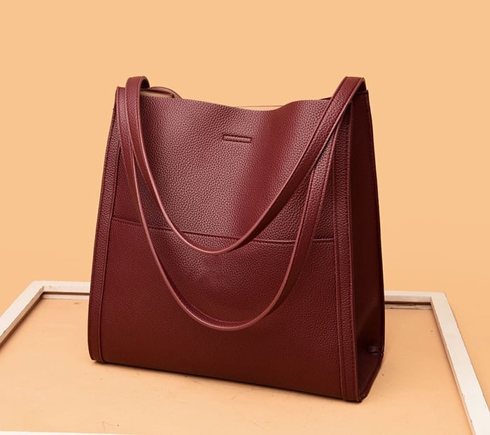 Wójcik™ | Ręcznie Wykonana Elegancka Skórzana Torebka na Ramię