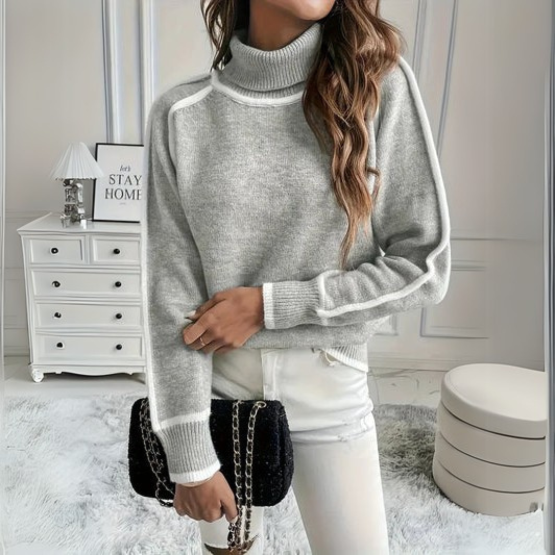 Wójcik™ | Elegancki sweter z golfem