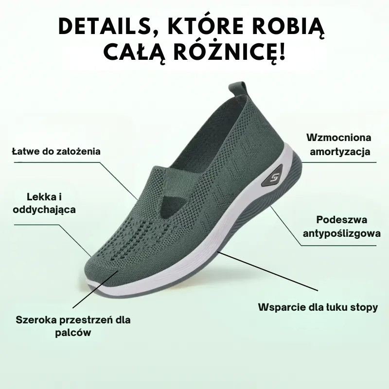 Wójcik™ | Damskie trampki ortopedyczne Comfort