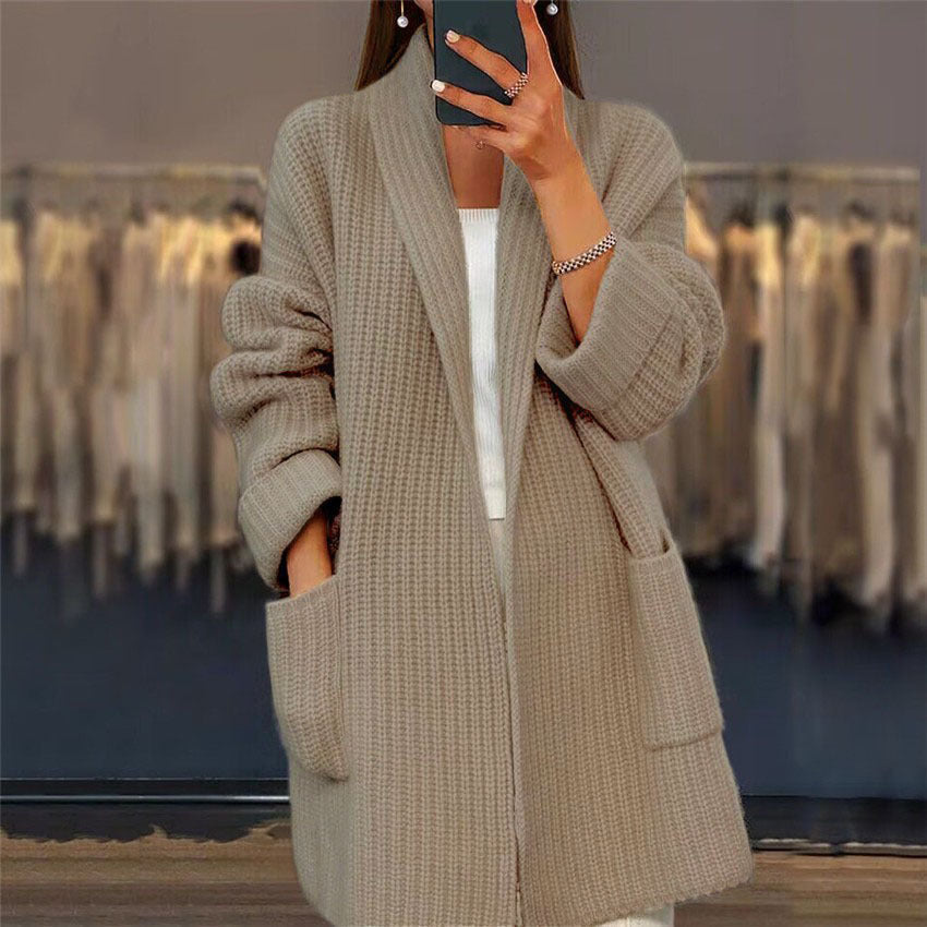 Wójcik™ | Sweter z dzianiny z kieszeniami
