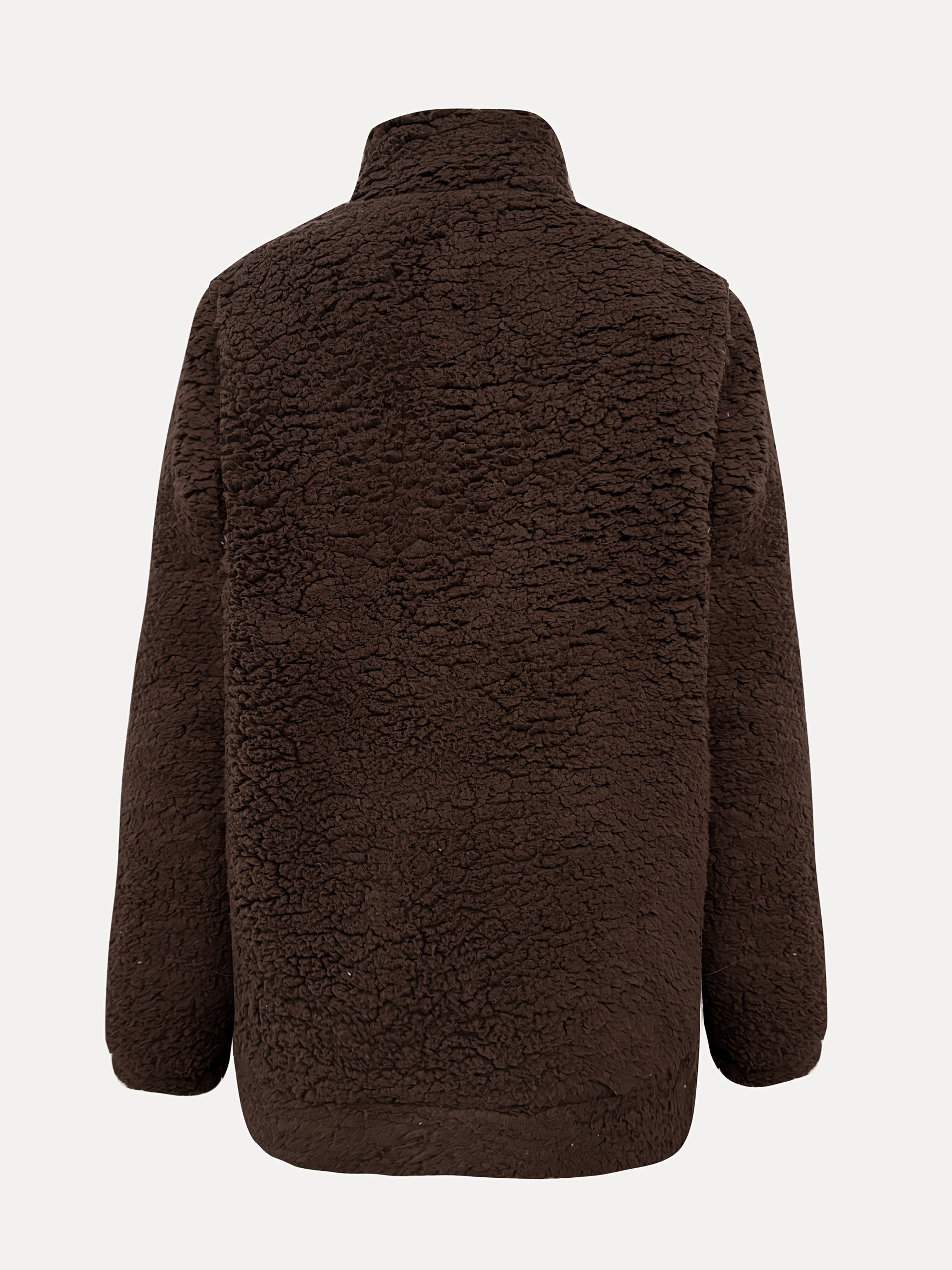 Wójcik™ | Sweter Teddy z Zamkiem