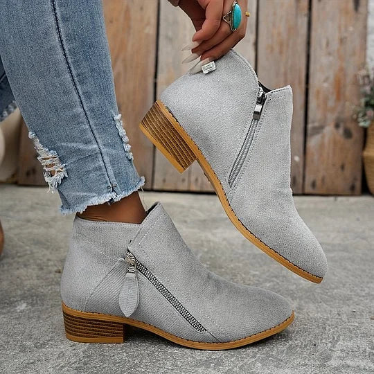Wójcik™ | Skórzane buty ortopedyczne za kostkę