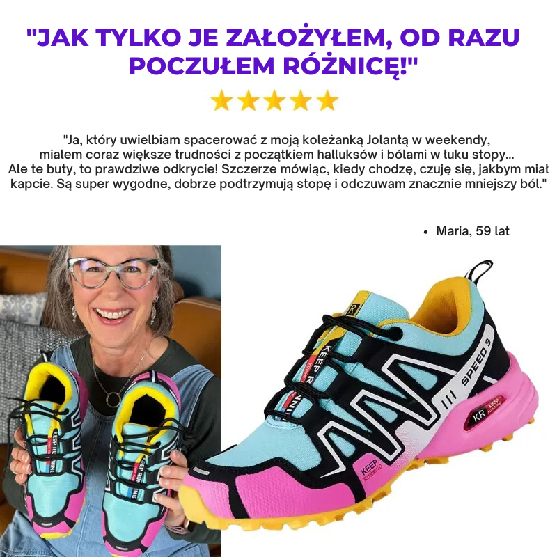 Wójcik™ | Ortopedyczne buty do chodzenia zapewniające komfort