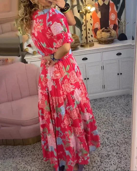 Wójcik™ | Elegancka i wygodna długa sukienka