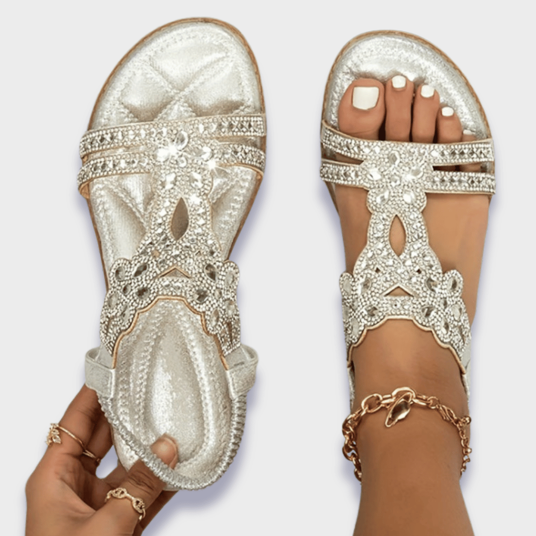 Wójcik™ | Ortopedyczne sandały boho wykonane z materiału premium