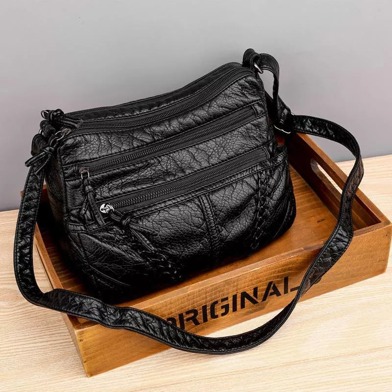 Wójcik™ | Elegancka Skórzana Torebka Miękka