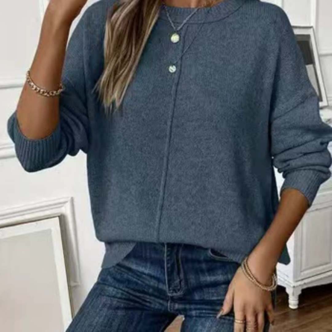 Wójcik™ | Casualowy miękki sweter dzianinowy