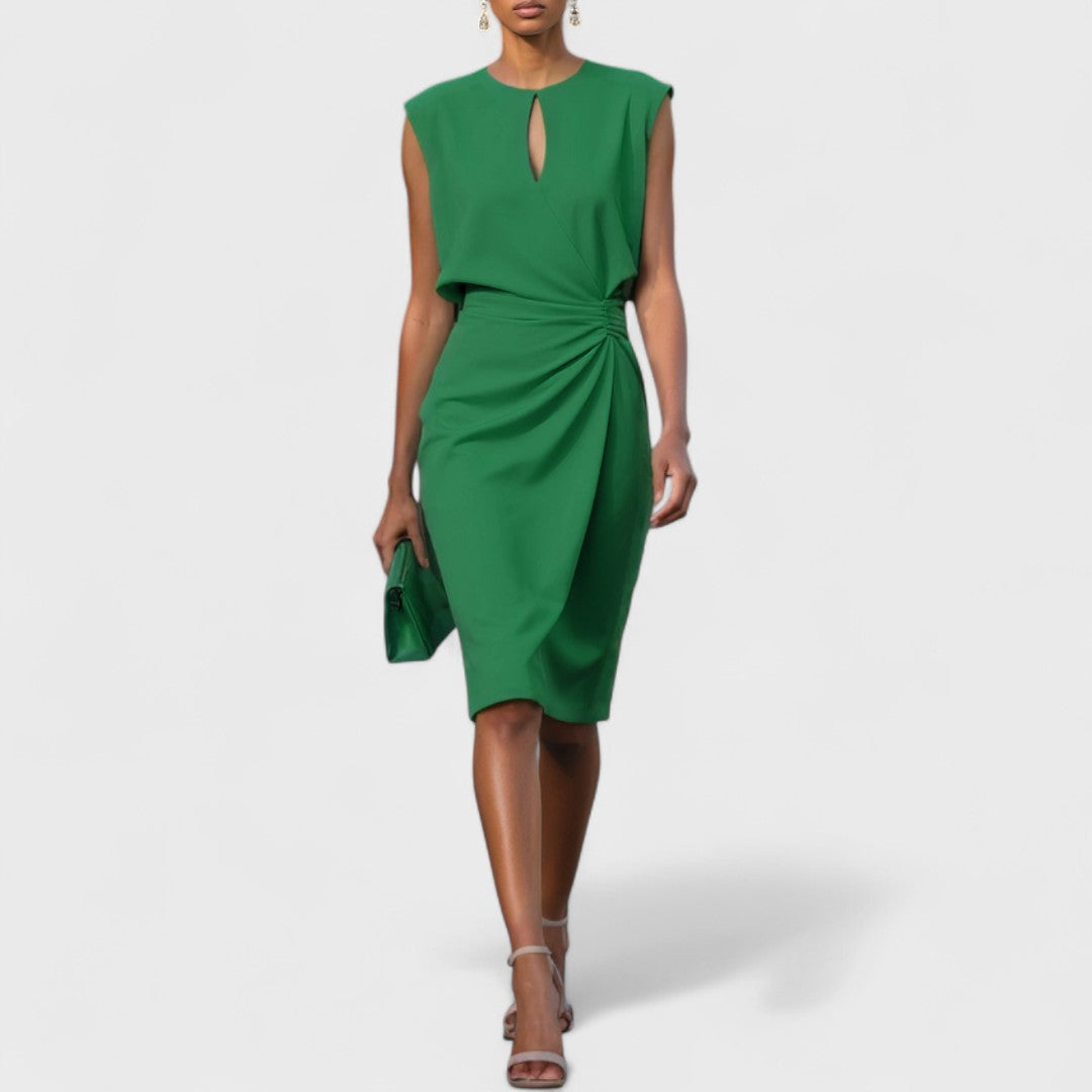 Wójcik™ | Elegancka sukienka kopertowa midi