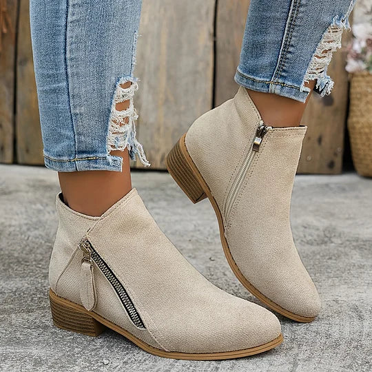 Wójcik™ | Skórzane buty ortopedyczne za kostkę