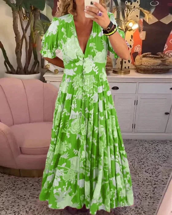Wójcik™ | Elegancka i wygodna długa sukienka
