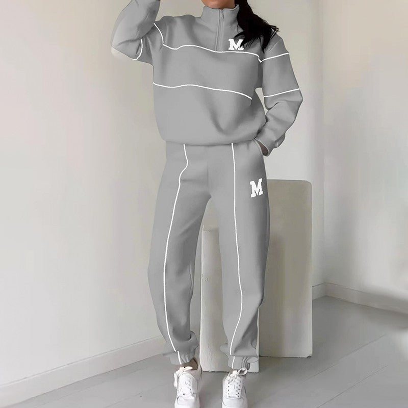 Wójcik™ | Bluza lniana casualowa komplet 2 sztuki