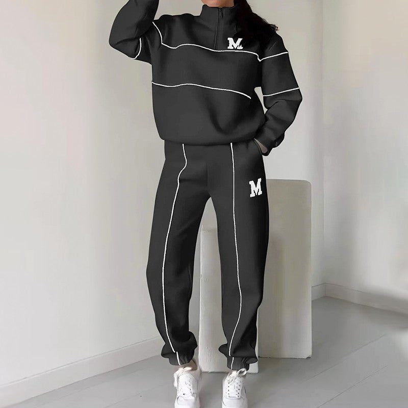 Wójcik™ | Bluza lniana casualowa komplet 2 sztuki
