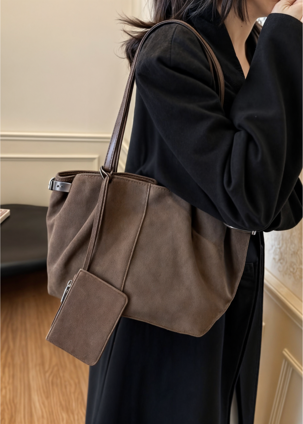 Wójcik™ | Suede BB Handbag