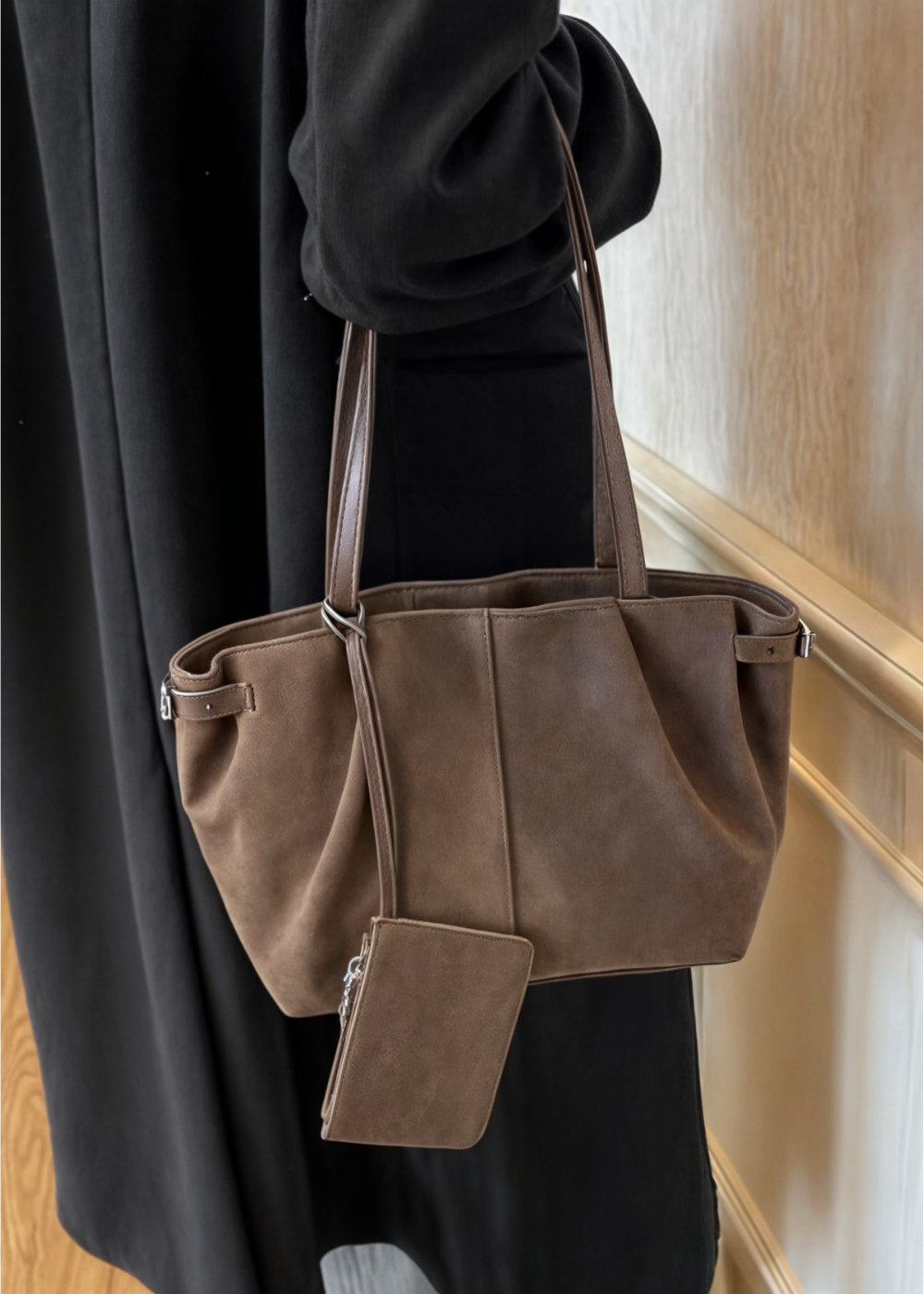 Wójcik™ | Suede BB Handbag