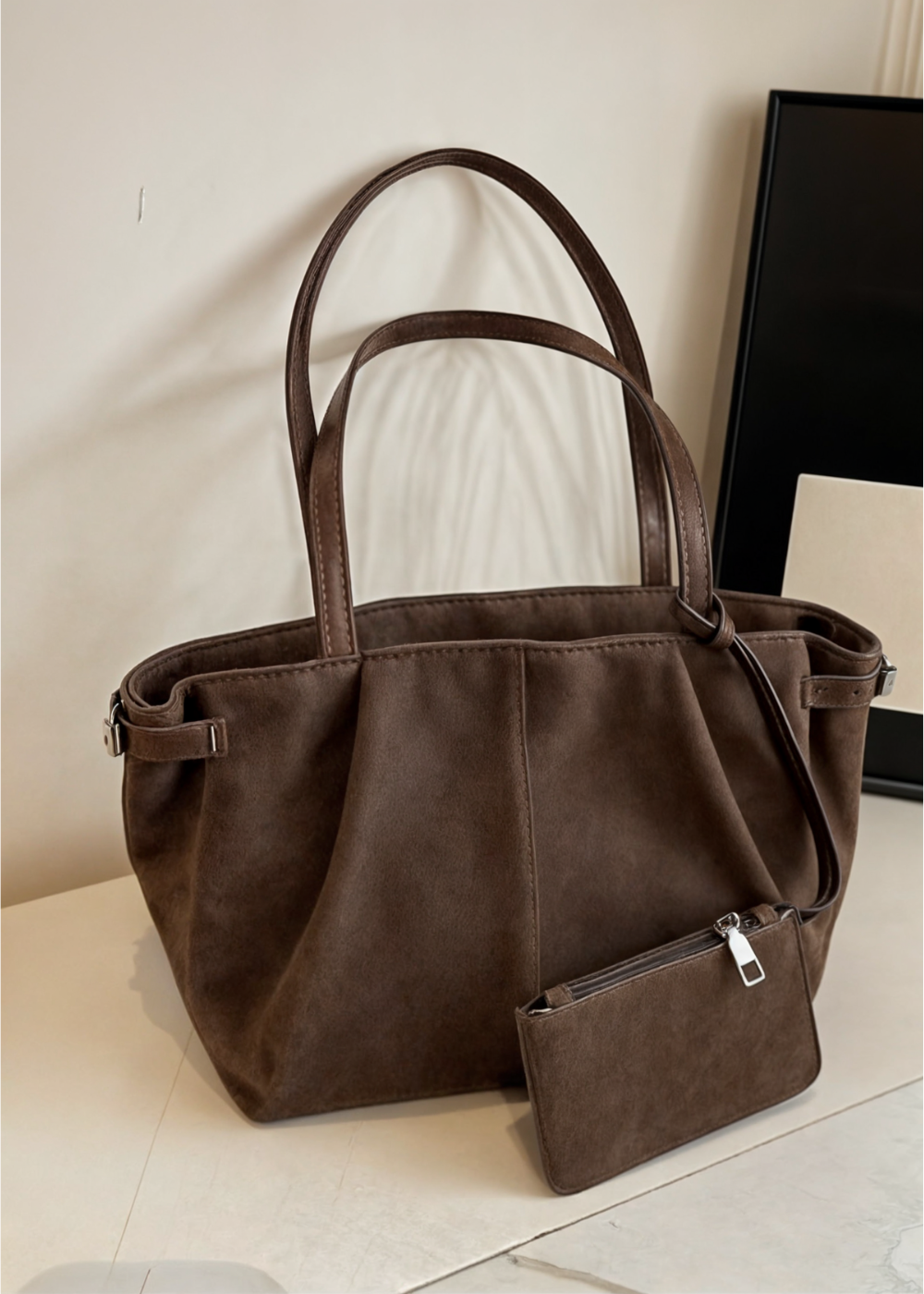 Wójcik™ | Suede BB Handbag