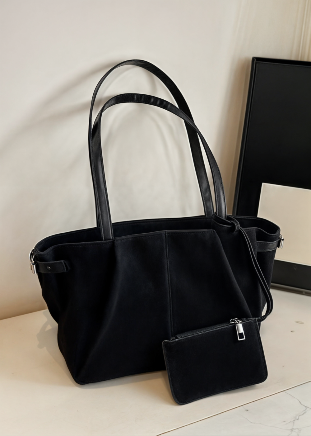 Wójcik™ | Suede BB Handbag