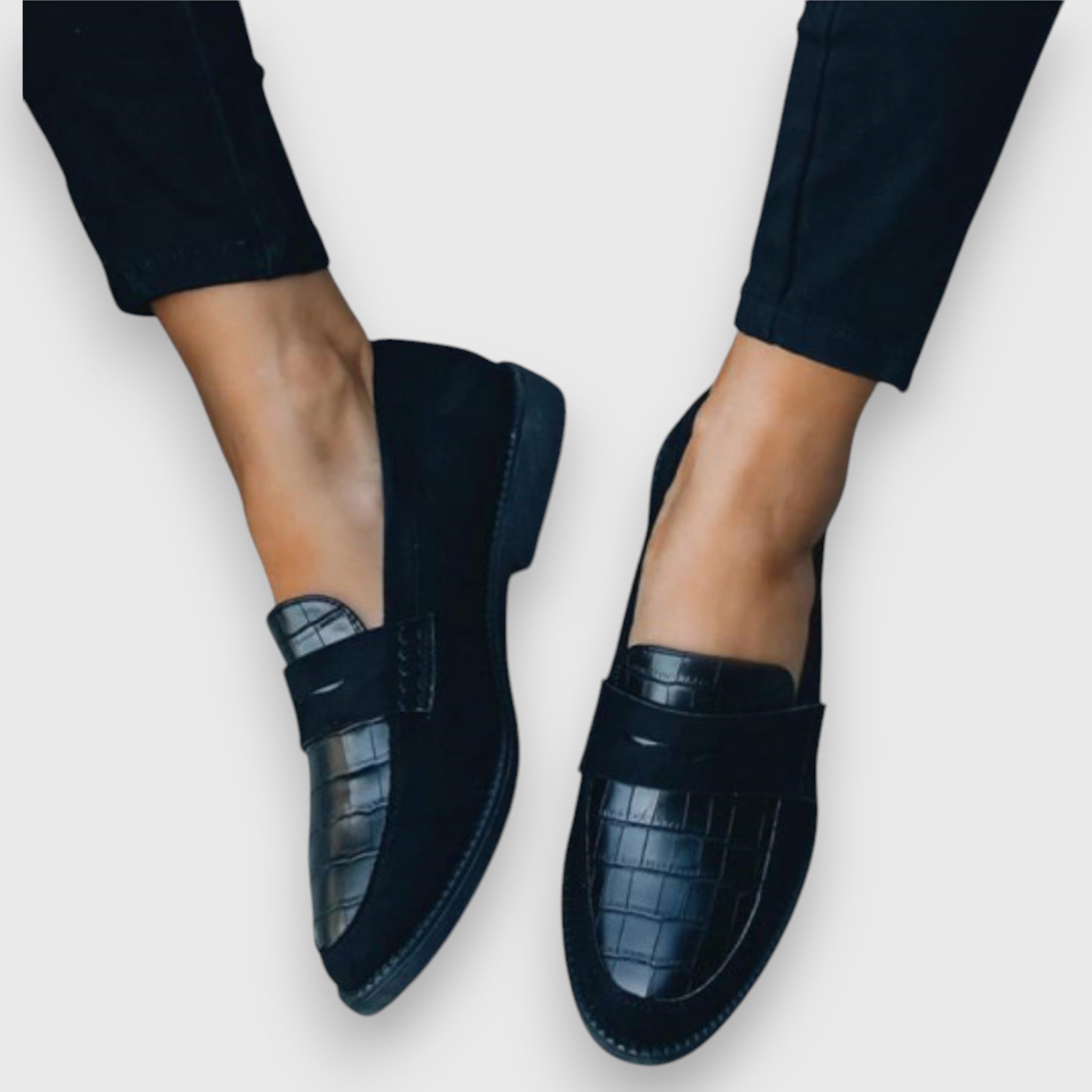 Wójcik™ | Stylowe mokasyny z miękką wkładką
