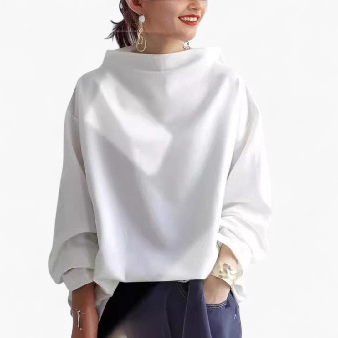 Wójcik™ | Miękki Sweter z Wysokim Kołnierzem