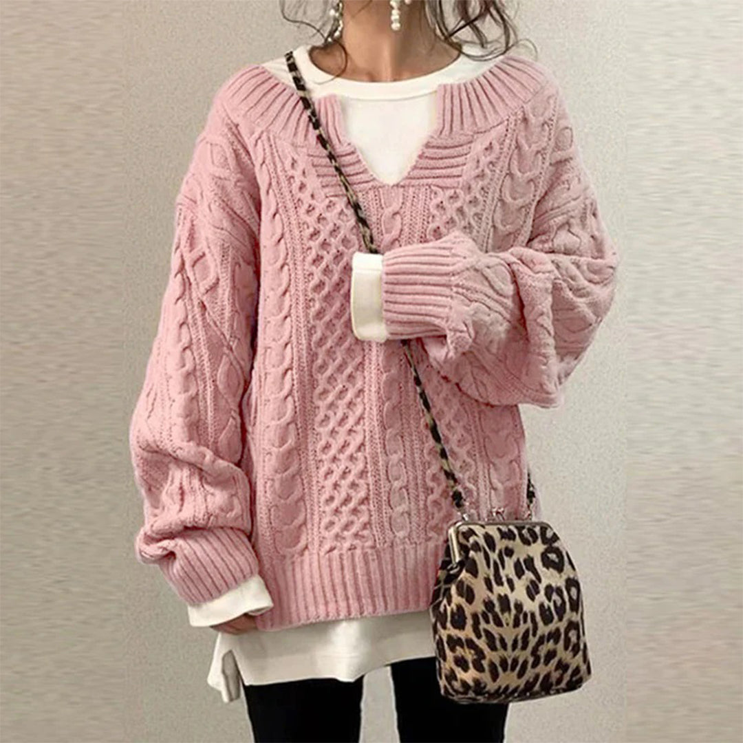 Wójcik™ | Zimowy sweter Twisted