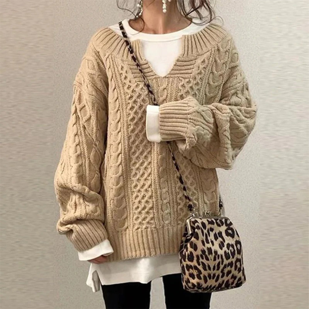 Wójcik™ | Zimowy sweter Twisted