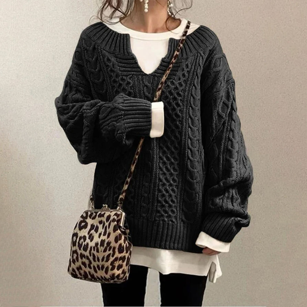 Wójcik™ | Zimowy sweter Twisted