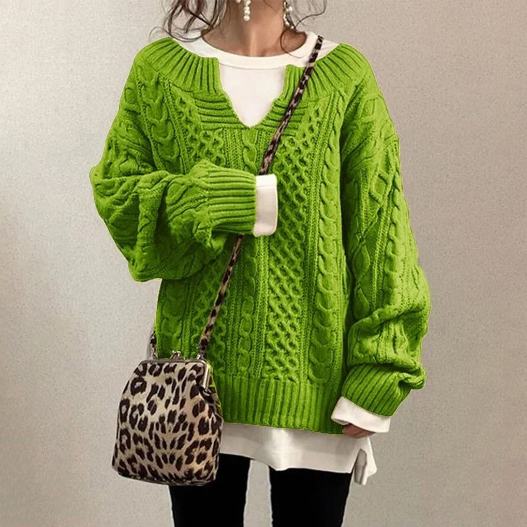 Wójcik™ | Zimowy sweter Twisted