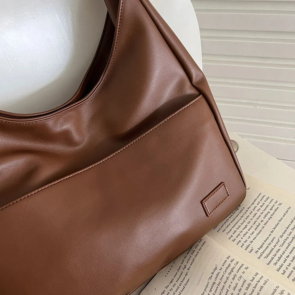 Wójcik™ | Luźna torba hobo w stylu skórzanym