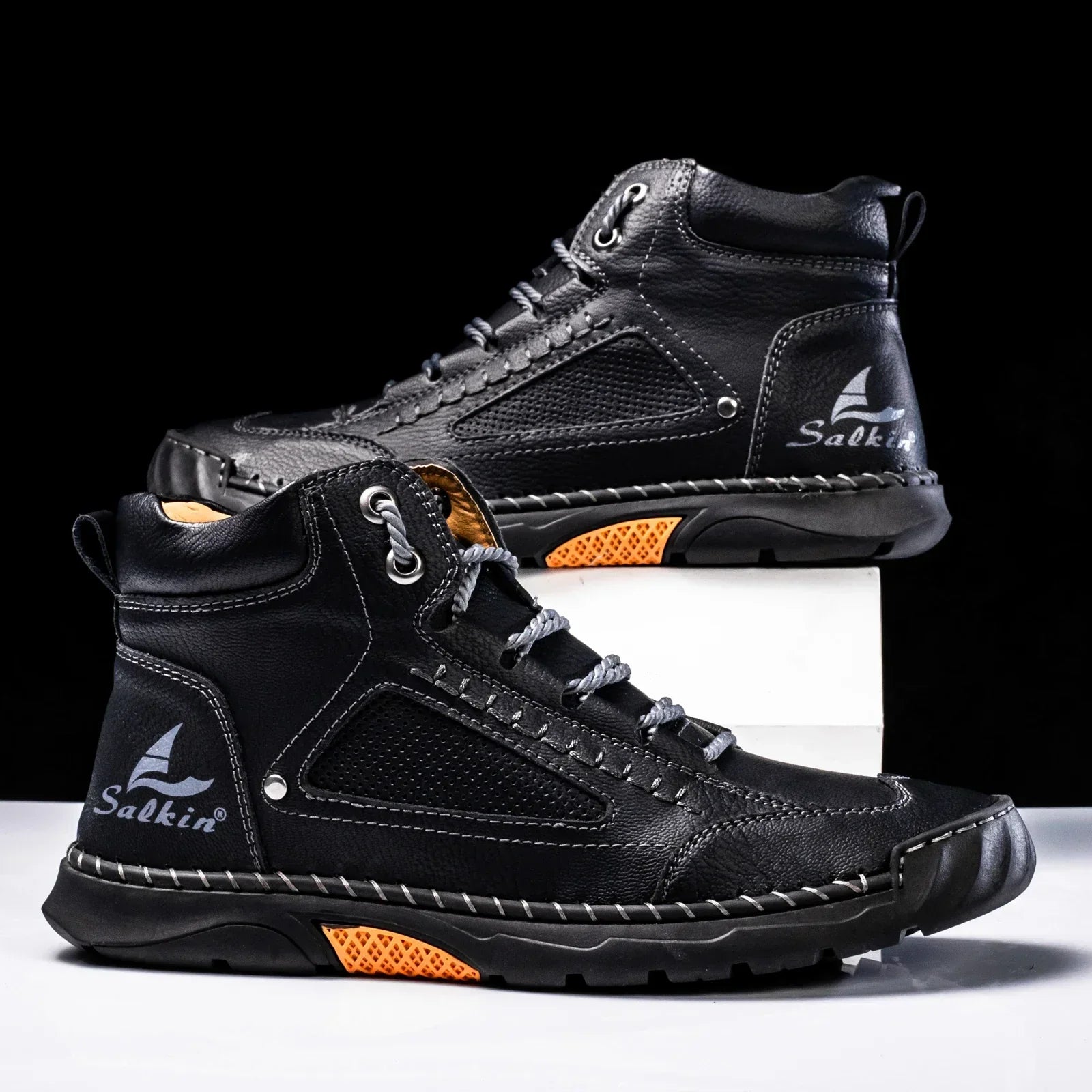 Wójcik™ | Skórzane buty za kostkę