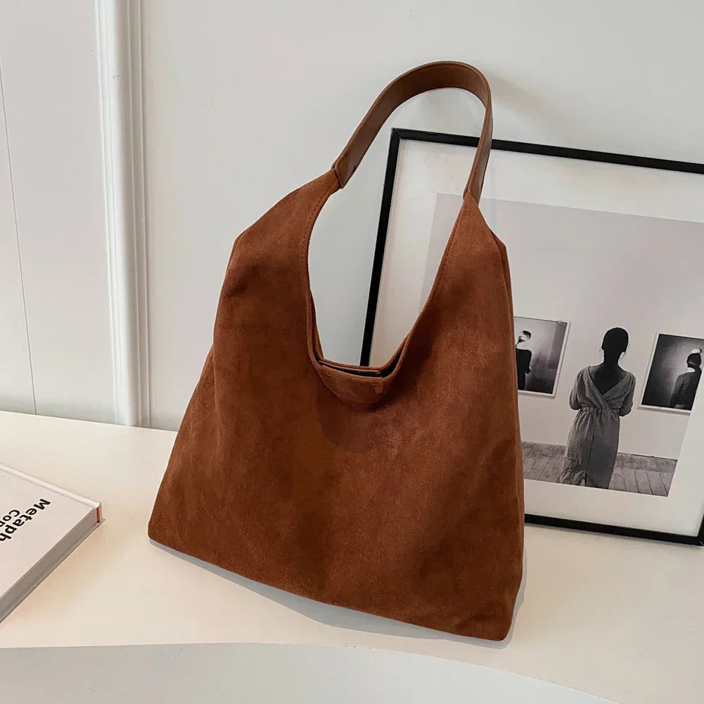 Wójcik™ | Luźna torba hobo w stylu skórzanym