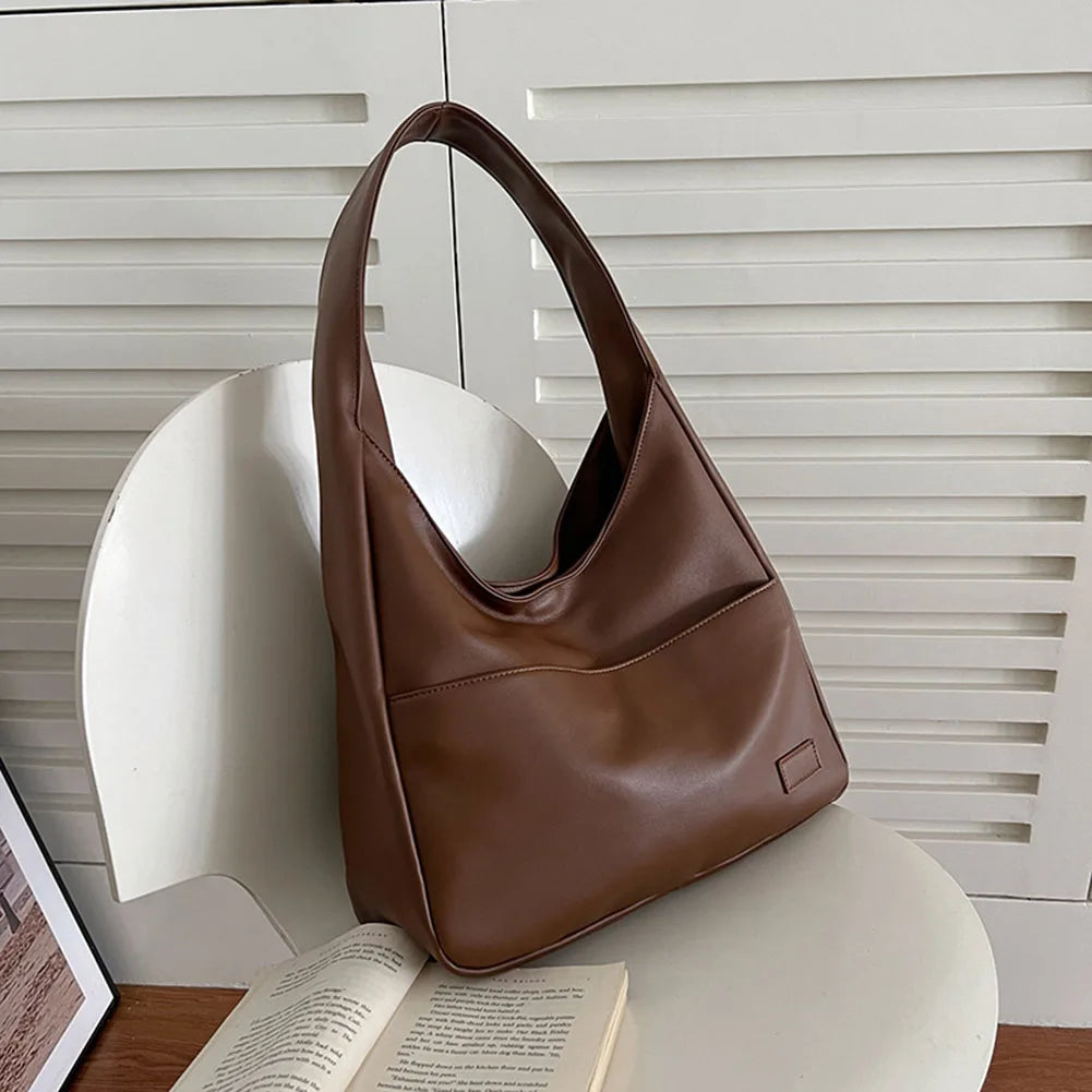 Wójcik™ | Luźna torba hobo w stylu skórzanym