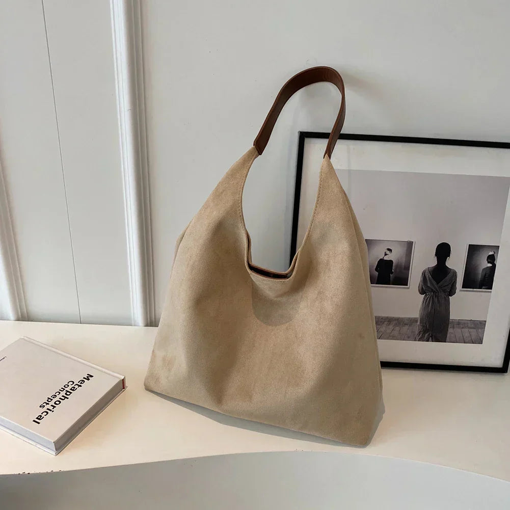 Wójcik™ | Luźna torba hobo w stylu skórzanym