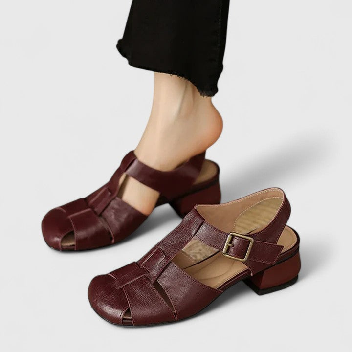 Wójcik™ | Eleganckie skórzane sandały