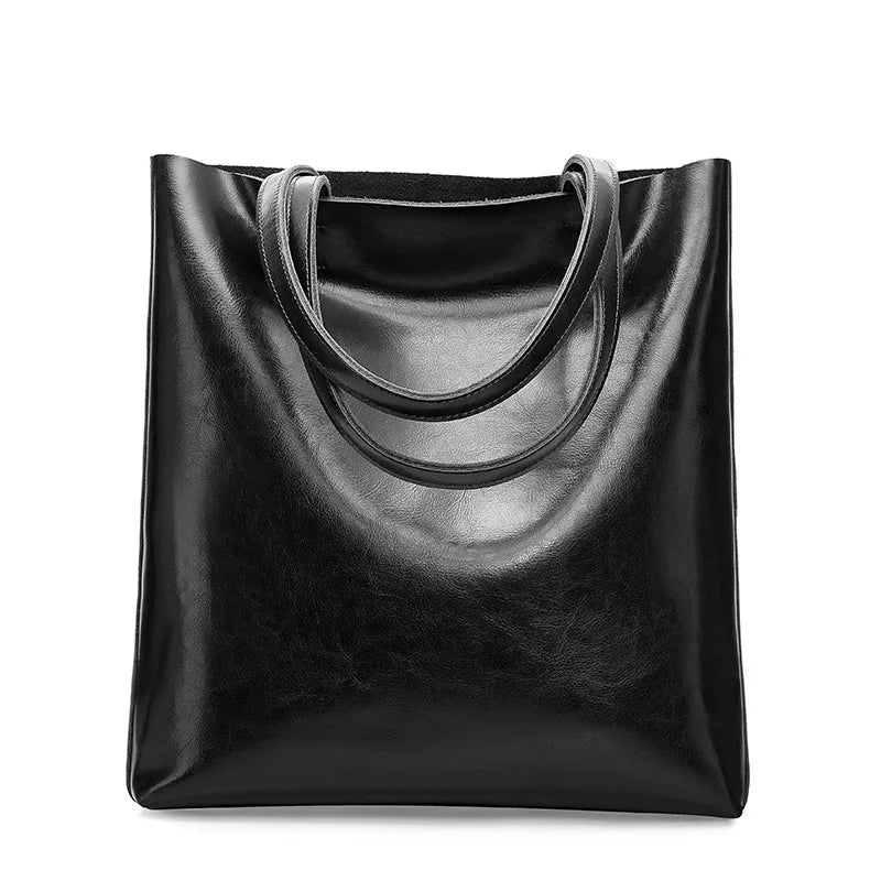 Wójcik™ | Klasyczna torba tote w eleganckim skórzanym stylu