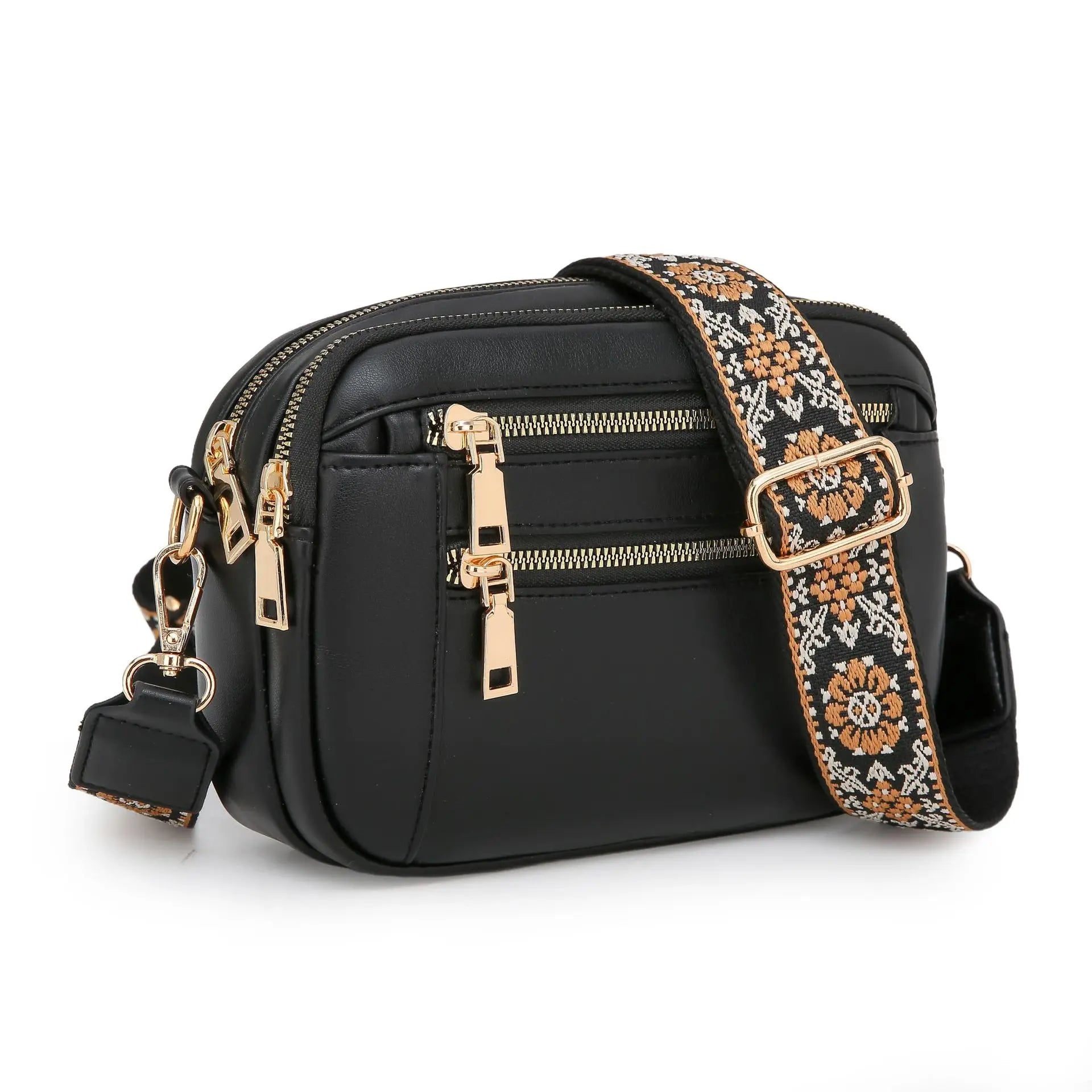 Wójcik™ | Elegancka torba crossover z szerokimi paskami