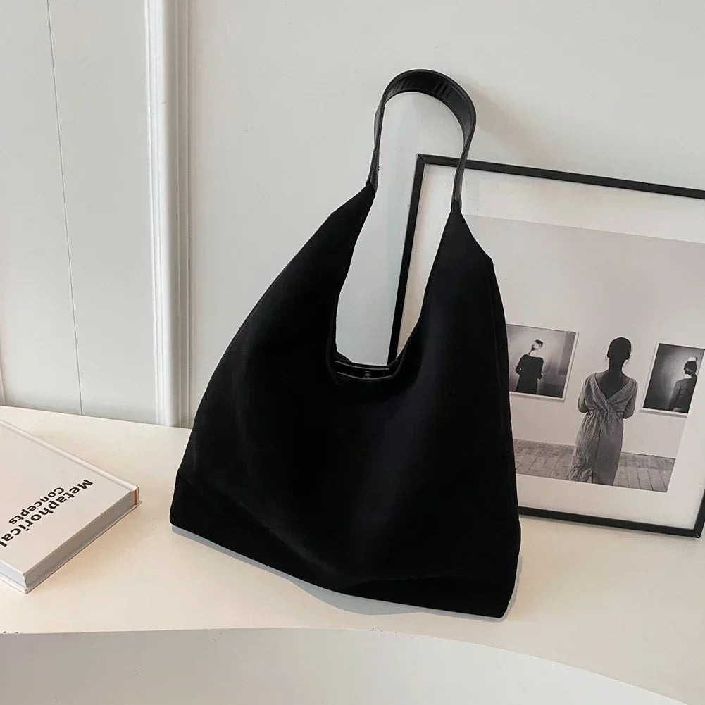 Wójcik™ | Luźna torba hobo w stylu skórzanym