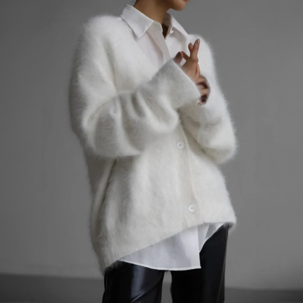 Wójcik™ | Elegancki oversize'owy kardigan