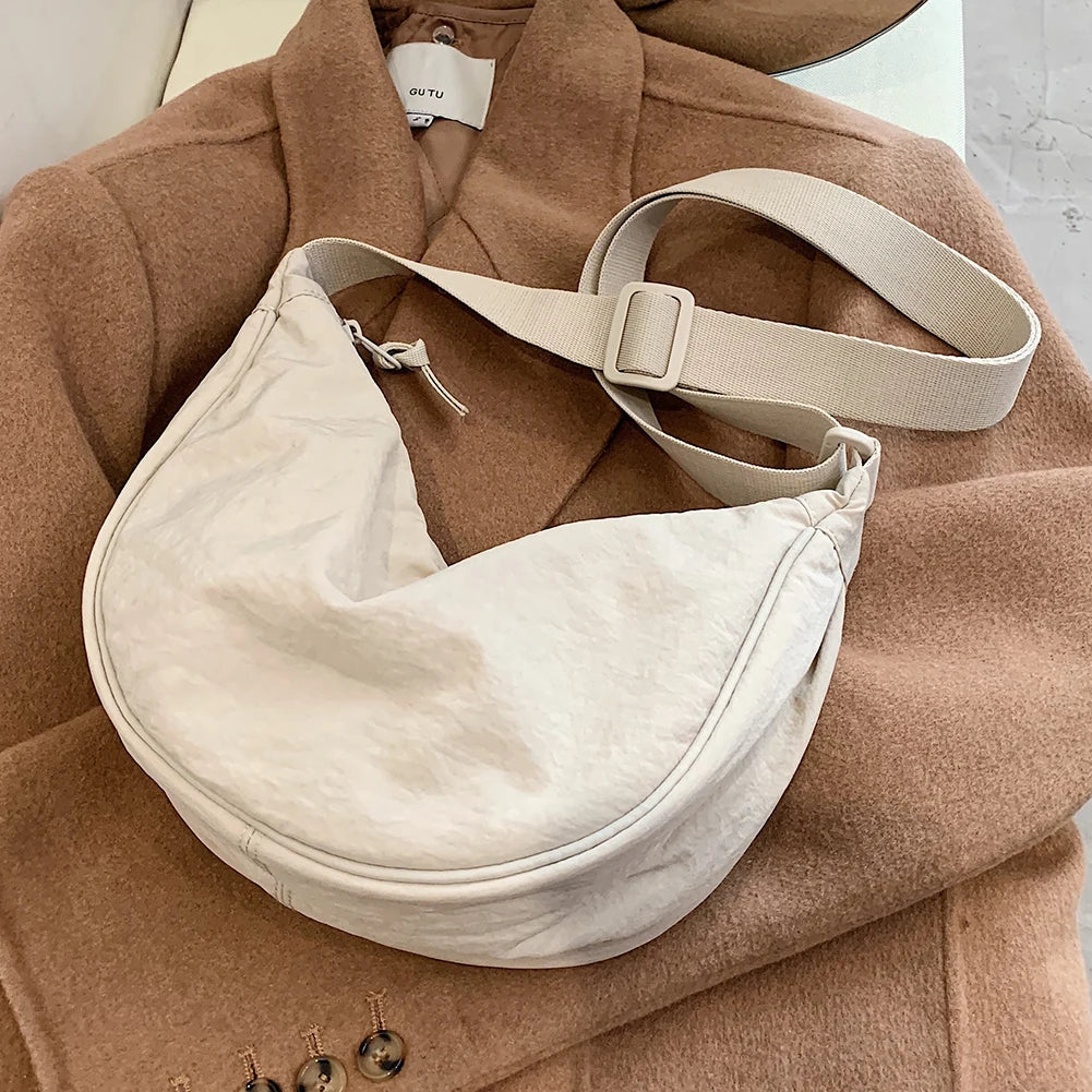 Wójcik™ | Luźna torba hobo w stylu skórzanym