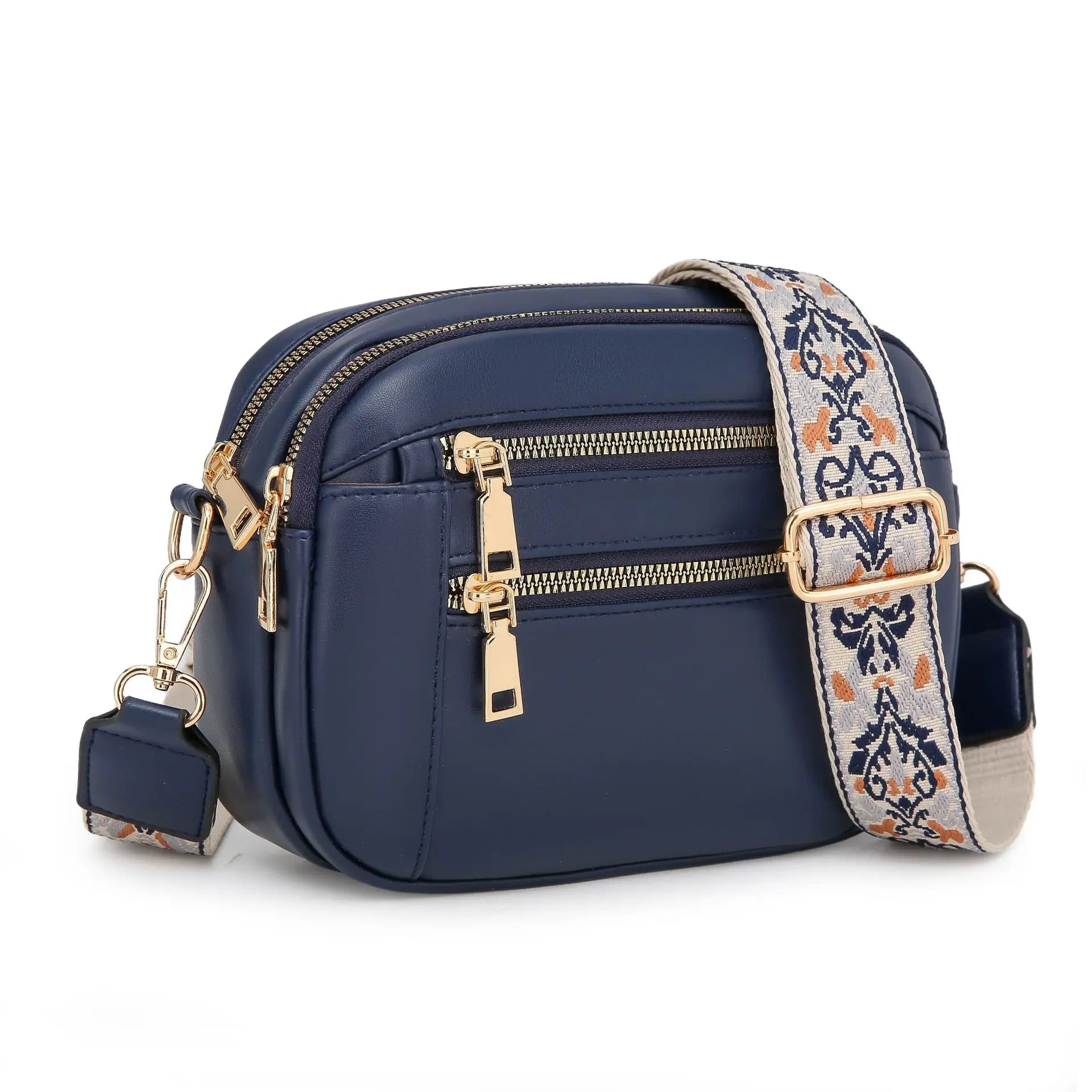 Wójcik™ | Elegancka torba crossover z szerokimi paskami