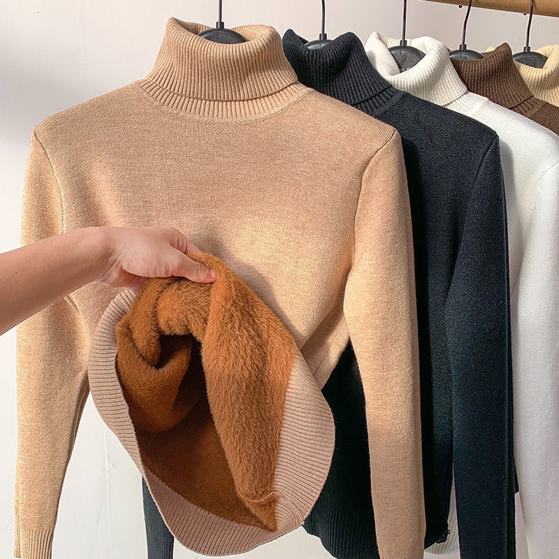 Wójcik™ | Sweter z wysokim kołnierzem z dodatkowym ociepleniem