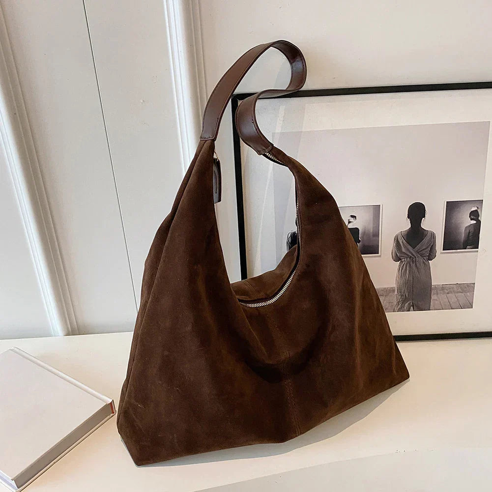 Wójcik™ | Luźna torba hobo w stylu skórzanym