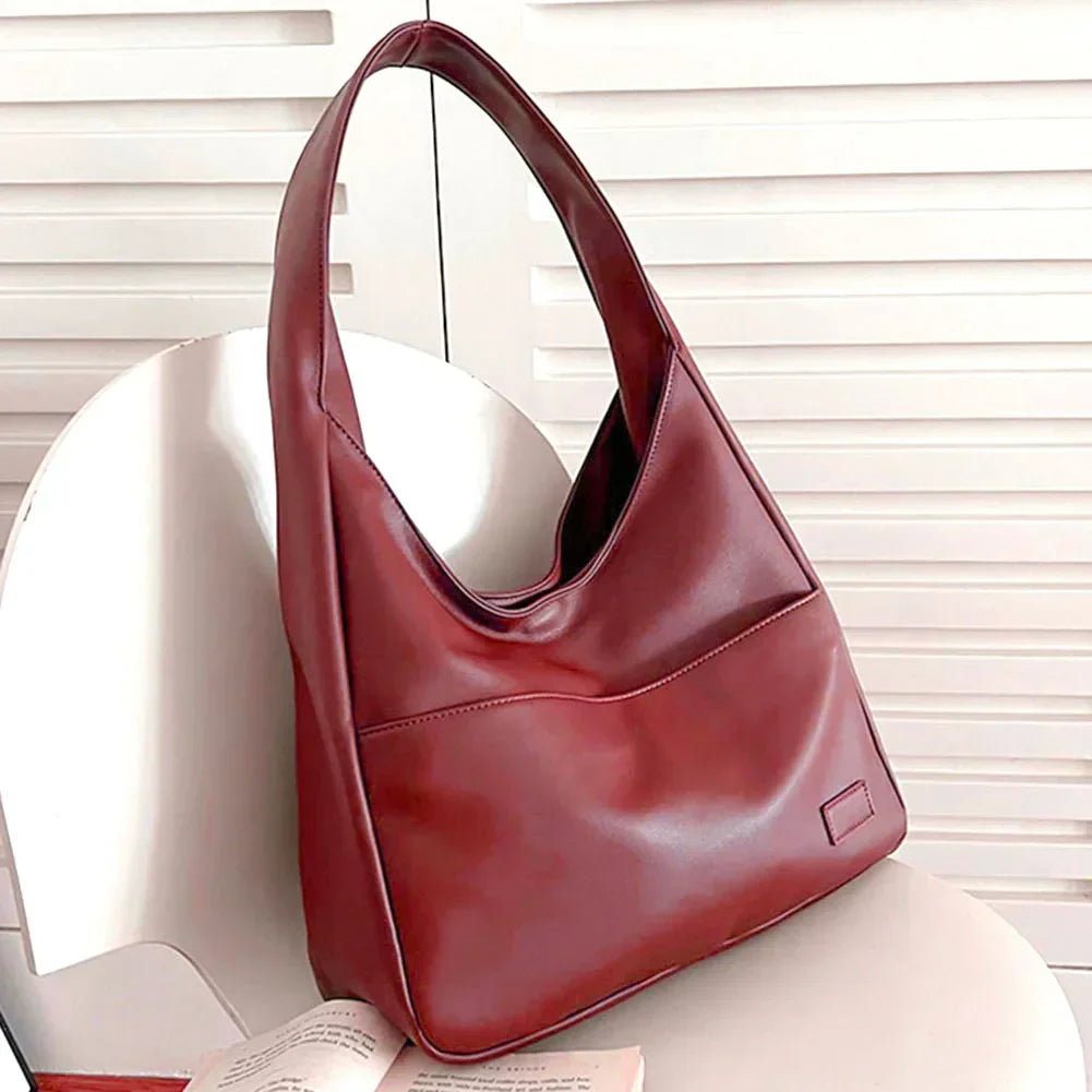 Wójcik™ | Luźna torba hobo w stylu skórzanym