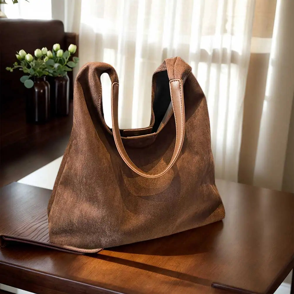 Wójcik™ | Luźna torba hobo w stylu skórzanym