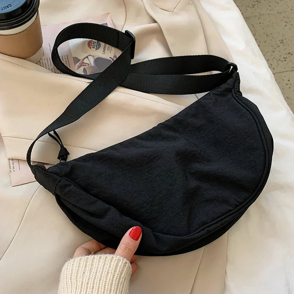 Wójcik™ | Luźna torba hobo w stylu skórzanym