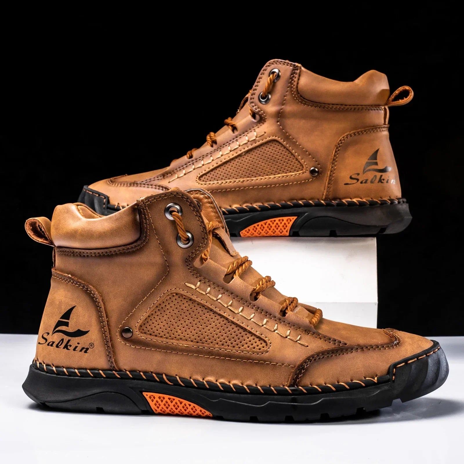 Wójcik™ | Skórzane buty za kostkę