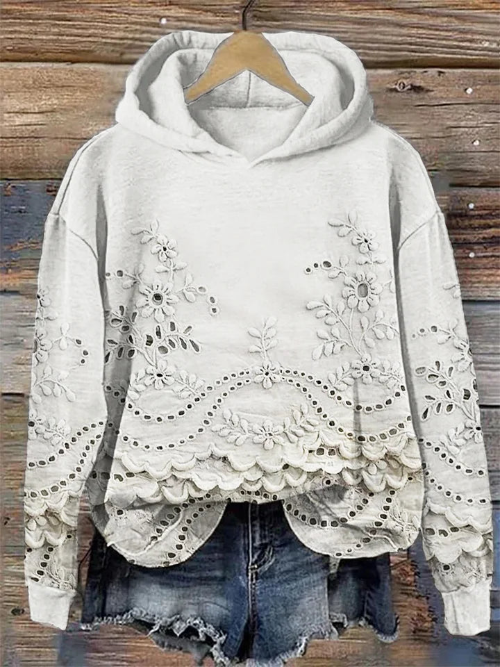 Wójcik™ | Bluza z kwiatowym nadrukiem