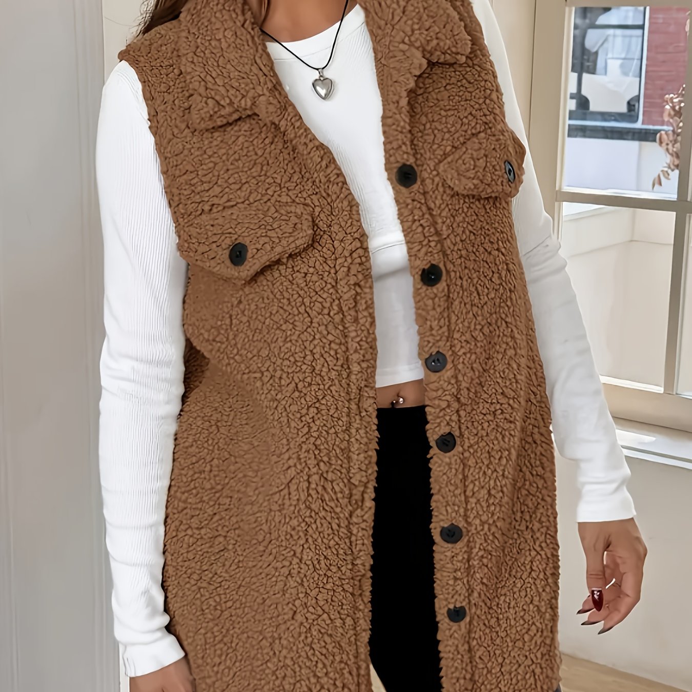 Wójcik™ | Elegancka wełniana kamizelka bez rękawów