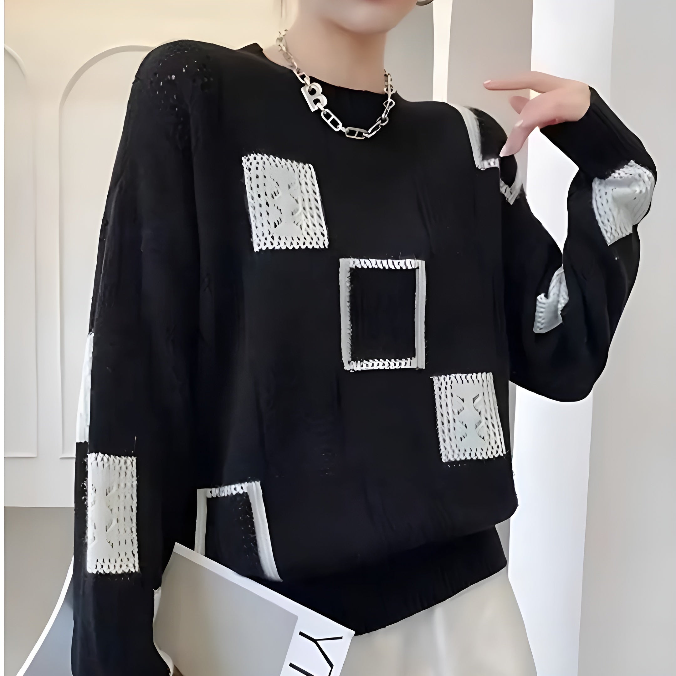 Wójcik™ | Unikalny Damski Sweter Wełniany