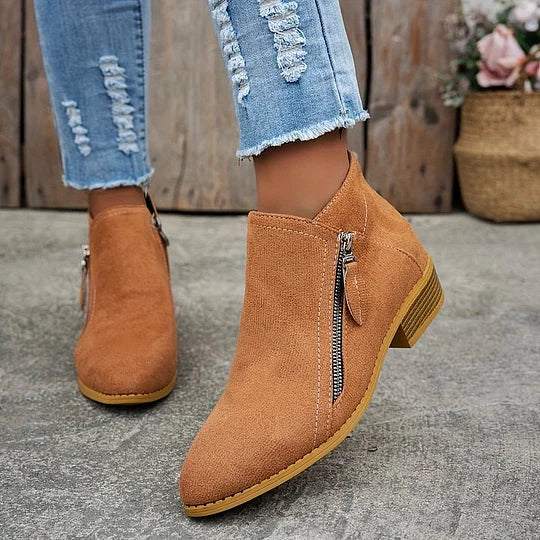 Wójcik™ | Skórzane buty ortopedyczne za kostkę